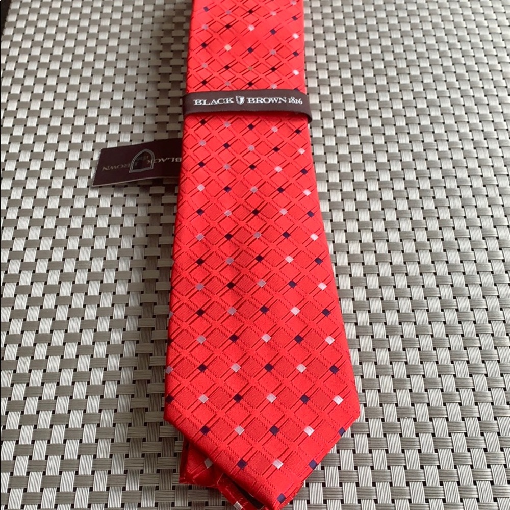 Black Brown 1826 NWT Tie